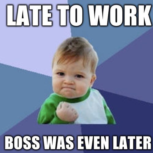 What are some good excuses for being late?
